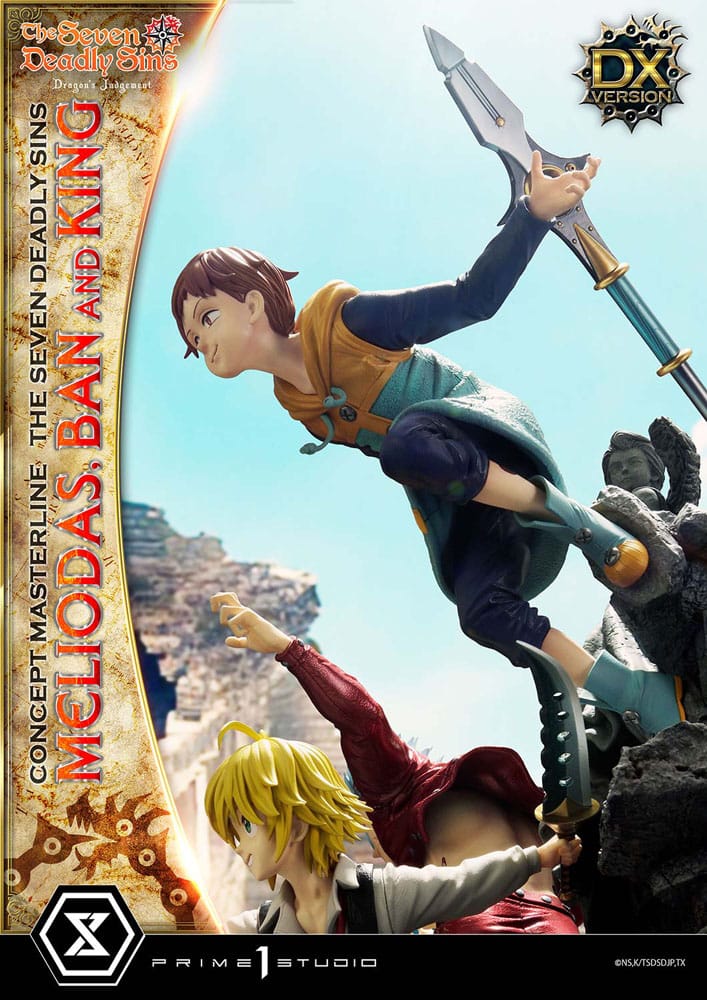 Meliodas, Ban and King (Seven Deadly Sins) Concept Masterline Series Deluxe Bonus Version