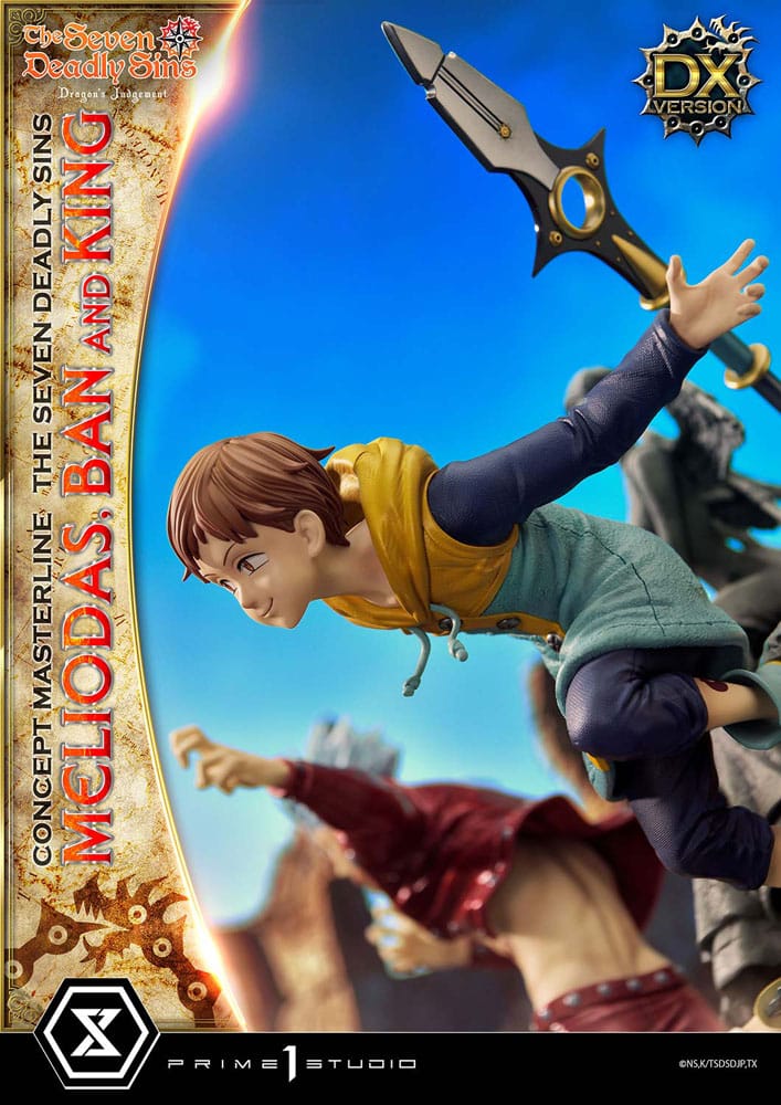 Meliodas, Ban and King (Seven Deadly Sins) Concept Masterline Series Deluxe Bonus Version