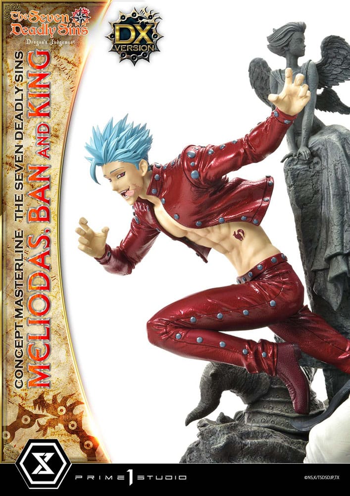 Meliodas, Ban and King (Seven Deadly Sins) Concept Masterline Series Deluxe Bonus Version