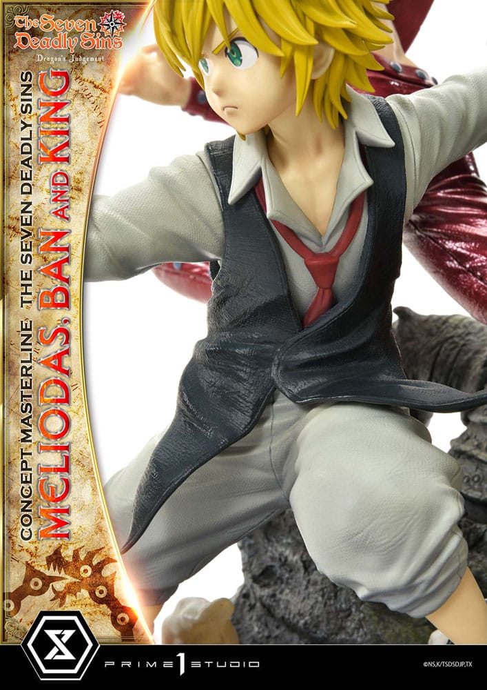 Meliodas, Ban and King (Seven Deadly Sins) Concept Masterline Series Deluxe Bonus Version
