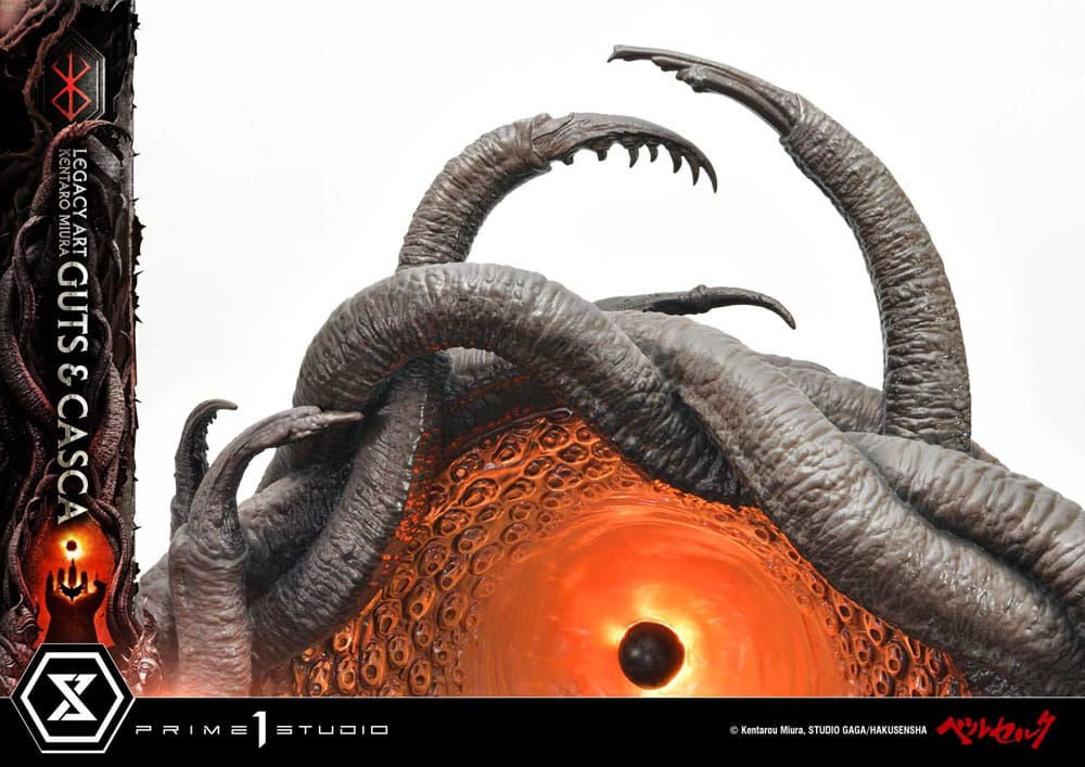 Berserk Ultimate Legacy Art Kentaro Miura Statue 1/4 Guts & Casca Bonus Version 72 cm