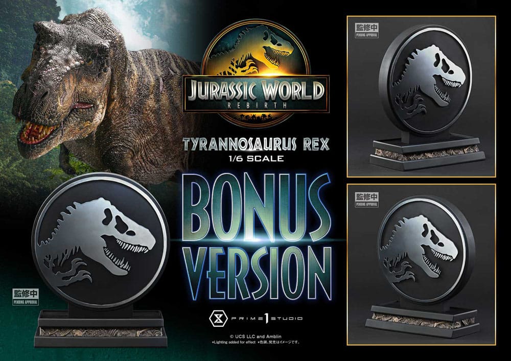 Jurassic World Rebirth Legacy Museum Collection Statue 1/6 Tyrannosaurus Rex Bonus Version 94 cm