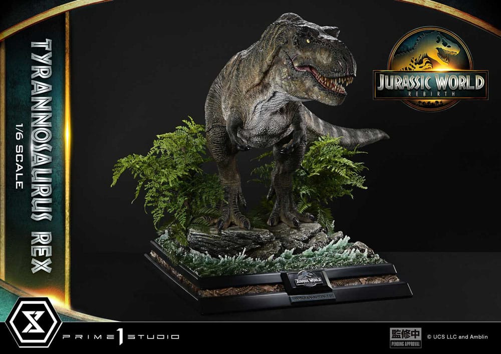 Jurassic World Rebirth Legacy Museum Collection Statue 1/6 Tyrannosaurus Rex Bonus Version 94 cm
