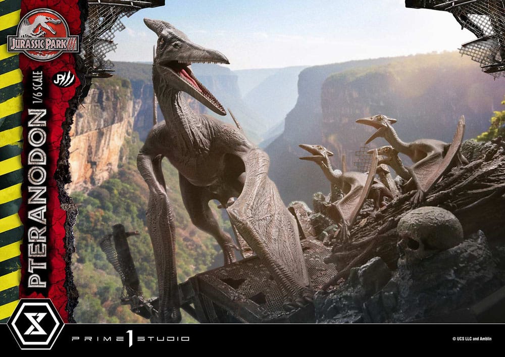Jurassic Park III Legacy Museum Collection Statue 1/6 Pteranodon 68 cm