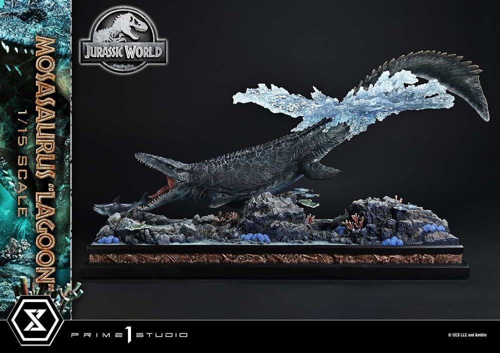 Jurassic World Legacy Museum Collection Statue 1/15 Mosasaurus "Lagoon" Bonus Version 57 cm