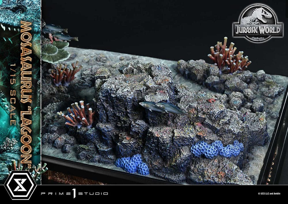 Jurassic World Legacy Museum Collection Statue 1/15 Mosasaurus "Lagoon" Bonus Version 57 cm