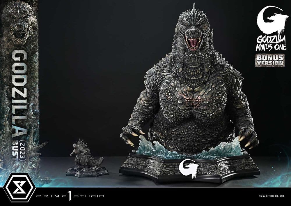 Godzilla Minus One (Film) Life Size Bust 1/1 Godzilla (2023) Bonus Ver. 87 cm