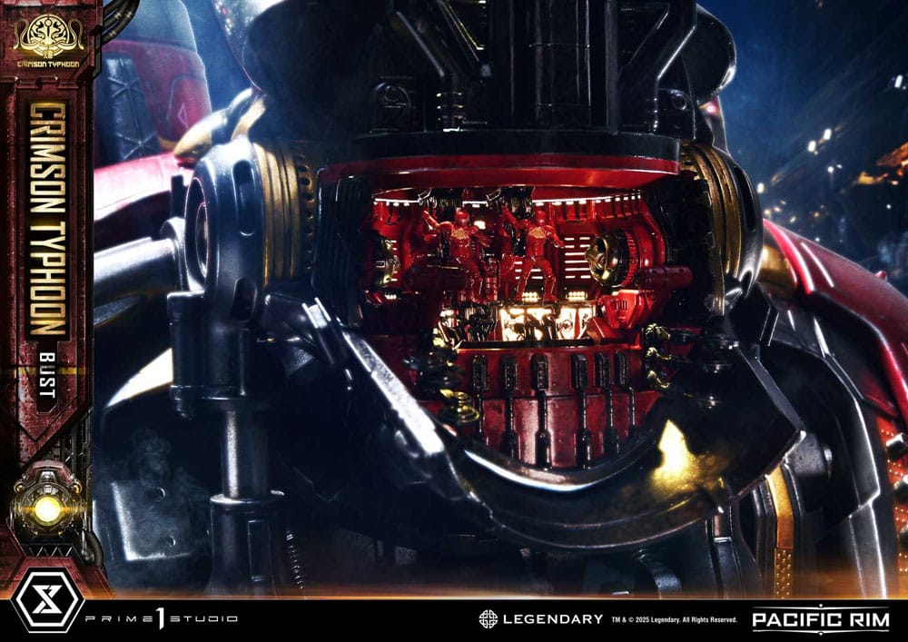 Pacific Rim Life Size Bust 1/1 Crimson Typhoon 73 cm