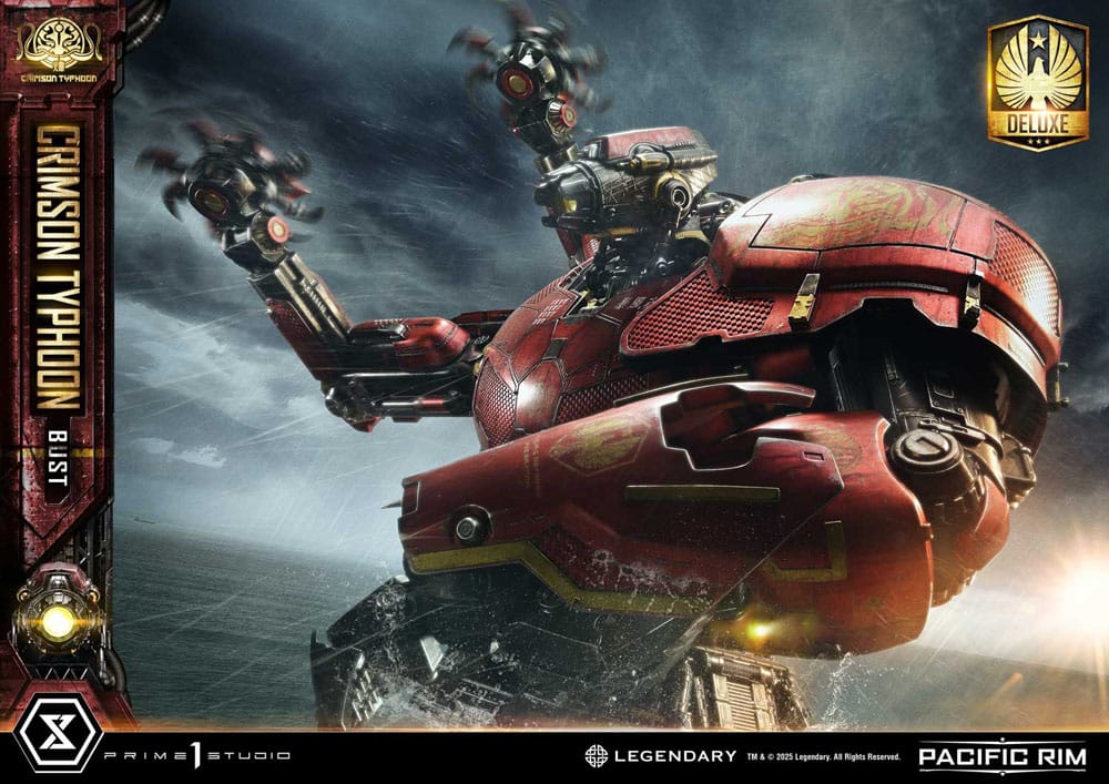 Pacific Rim Life Size Bust 1/1 Crimson Typhoon Deluxe Version 103 cm