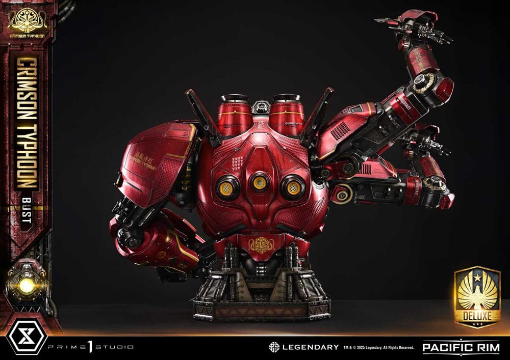 Pacific Rim Life Size Bust 1/1 Crimson Typhoon Deluxe Version 103 cm