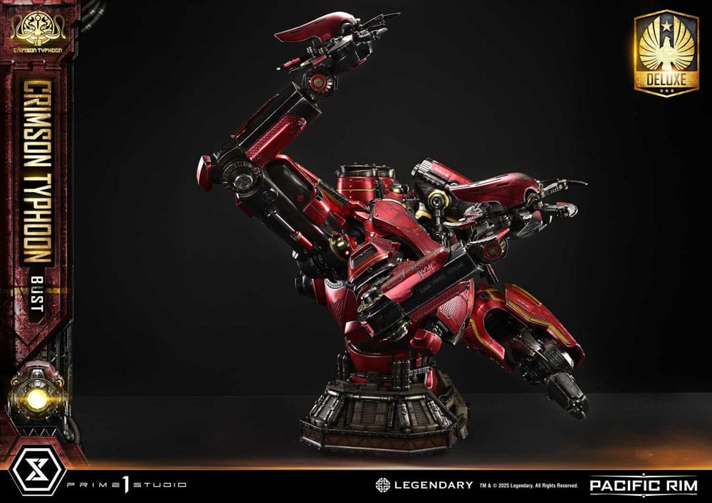 Pacific Rim Life Size Bust 1/1 Crimson Typhoon Deluxe Version 103 cm