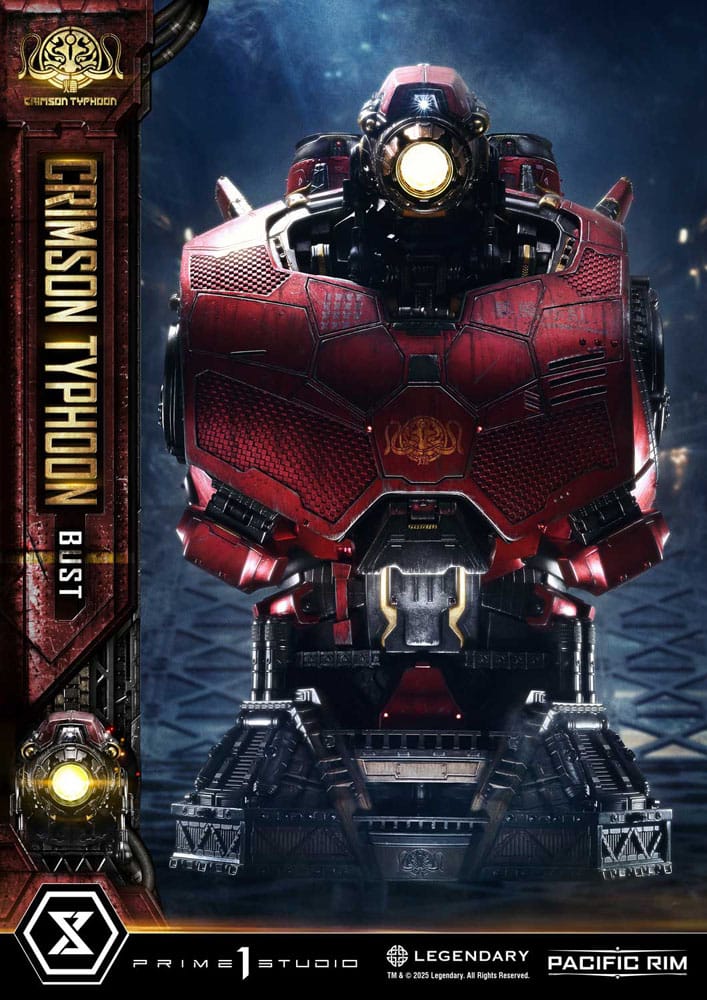 Pacific Rim Life Size Bust 1/1 Crimson Typhoon Deluxe Version 103 cm