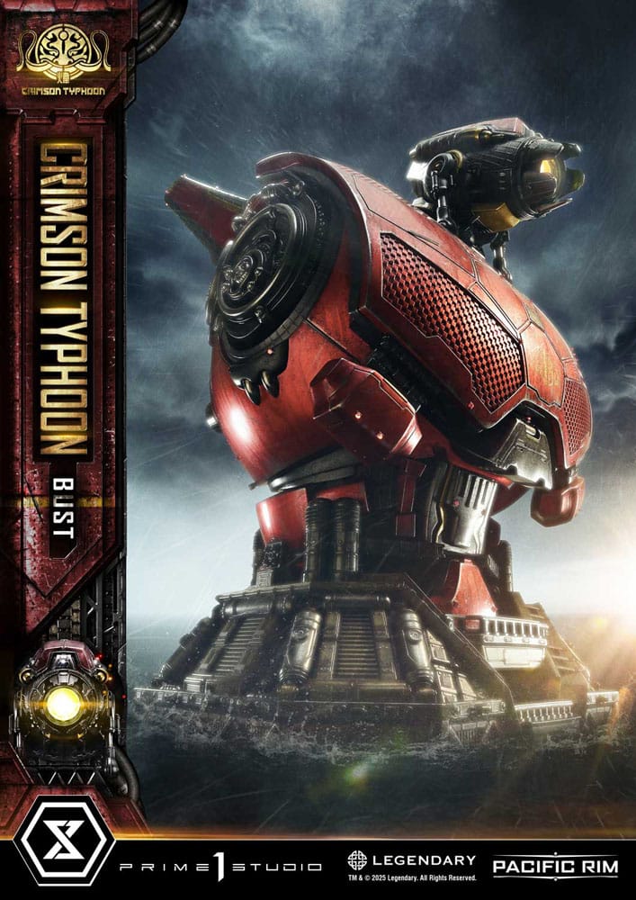 Pacific Rim Life Size Bust 1/1 Crimson Typhoon Deluxe Version 103 cm
