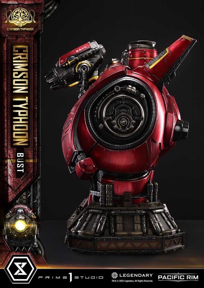 Pacific Rim Life Size Bust 1/1 Crimson Typhoon Deluxe Version 103 cm