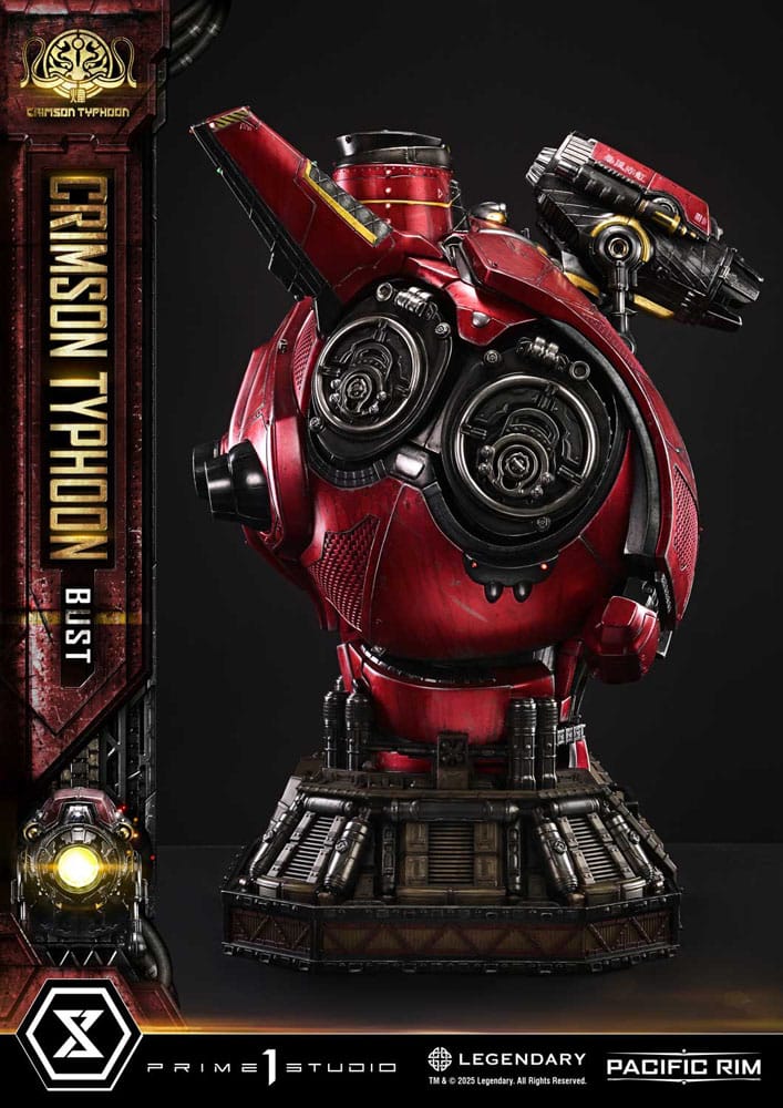 Pacific Rim Life Size Bust 1/1 Crimson Typhoon Deluxe Version 103 cm