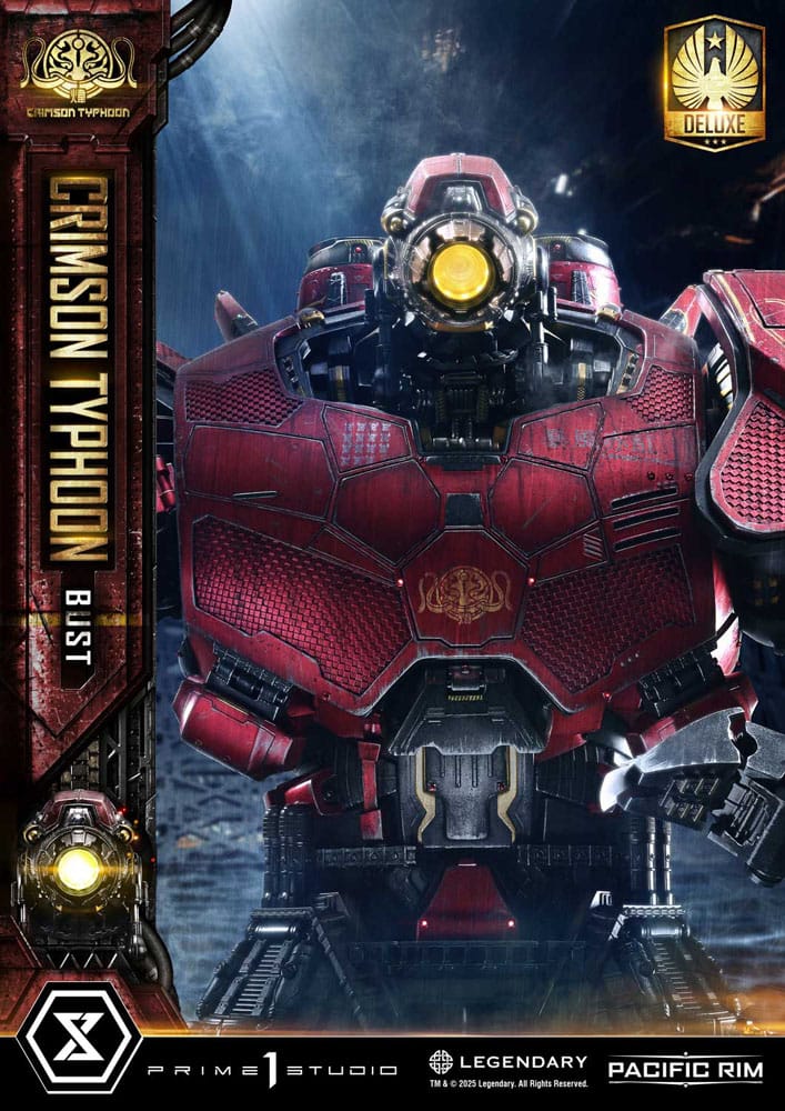 Pacific Rim Life Size Bust 1/1 Crimson Typhoon Deluxe Version 103 cm