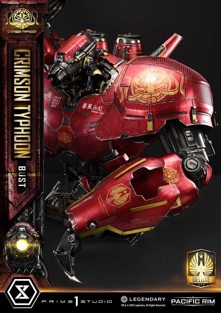 Pacific Rim Life Size Bust 1/1 Crimson Typhoon Deluxe Version 103 cm