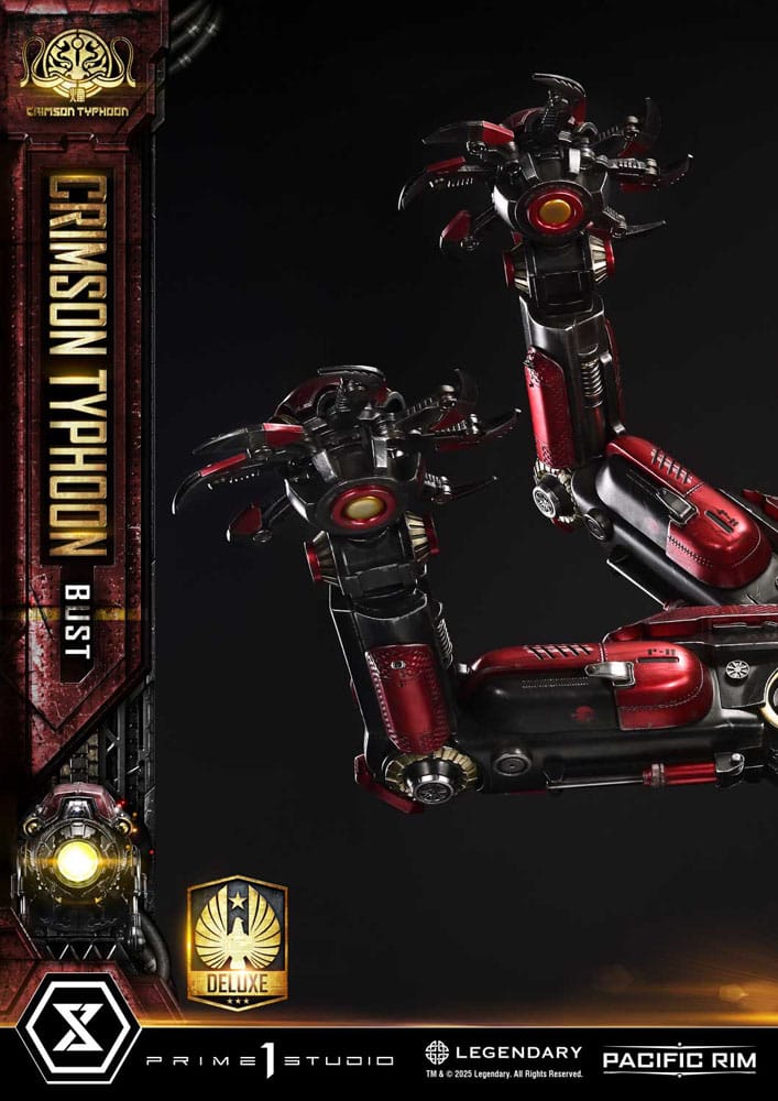 Pacific Rim Life Size Bust 1/1 Crimson Typhoon Deluxe Version 103 cm