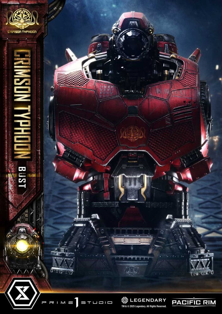 Pacific Rim Life Size Bust 1/1 Crimson Typhoon Deluxe Version 103 cm