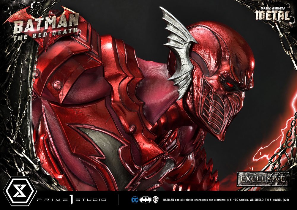 Dark Nights: Metal Statues 1/3 The Red Death & The Red Death Exclusive 75 cm Assortment (3)