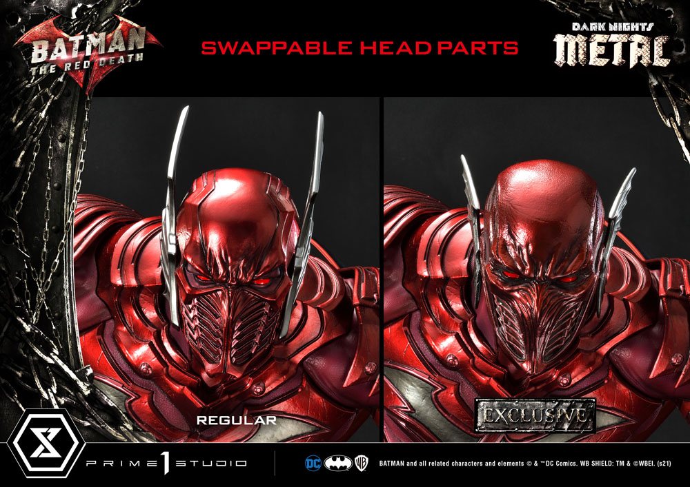 Dark Nights: Metal Statues 1/3 The Red Death & The Red Death Exclusive 75 cm Assortment (3)