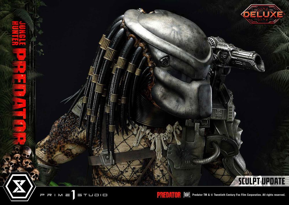 Predator Museum Masterline Statue 1/3 Jungle Hunter Predator Deluxe Bonus Version 90 cm