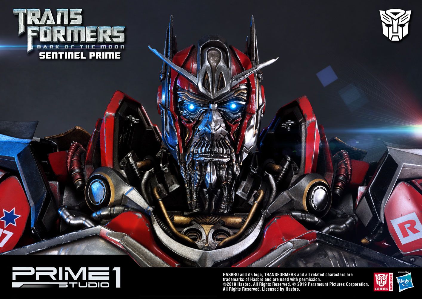 Transformers: Dark of the Moon Statue Sentinel Prime 73 cm
