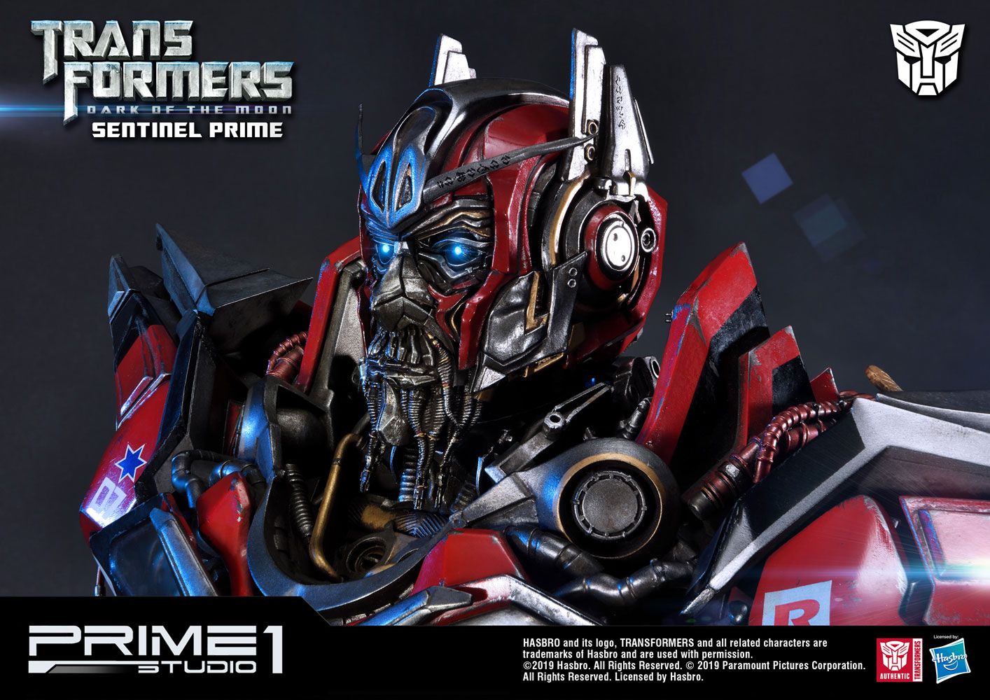 Transformers: Dark of the Moon Statue Sentinel Prime 73 cm