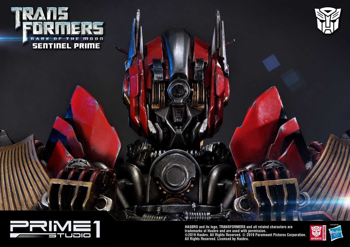 Transformers: Dark of the Moon Statue Sentinel Prime 73 cm