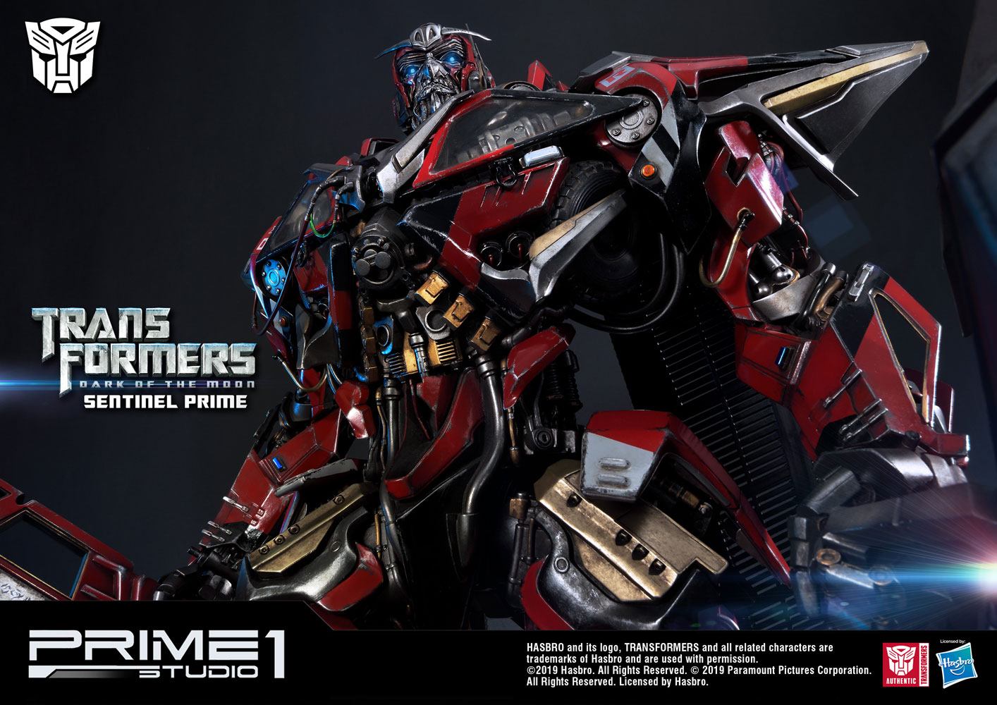 Transformers: Dark of the Moon Statue Sentinel Prime 73 cm