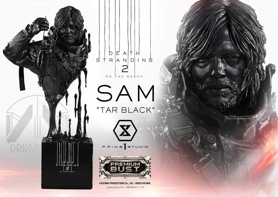 Death Stranding 2: On the Beach Premium Bust 1/3 Sam Tar Black 44 cm