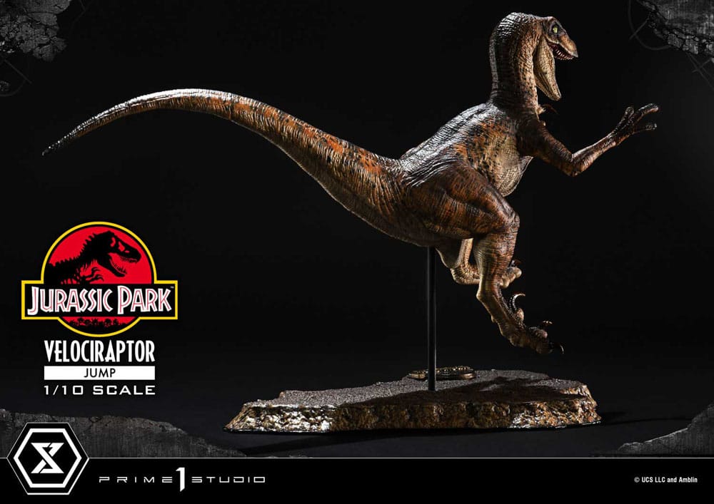 Jurassic Park - Prime Collectibles Statue 1/10 - Velociraptor Jump