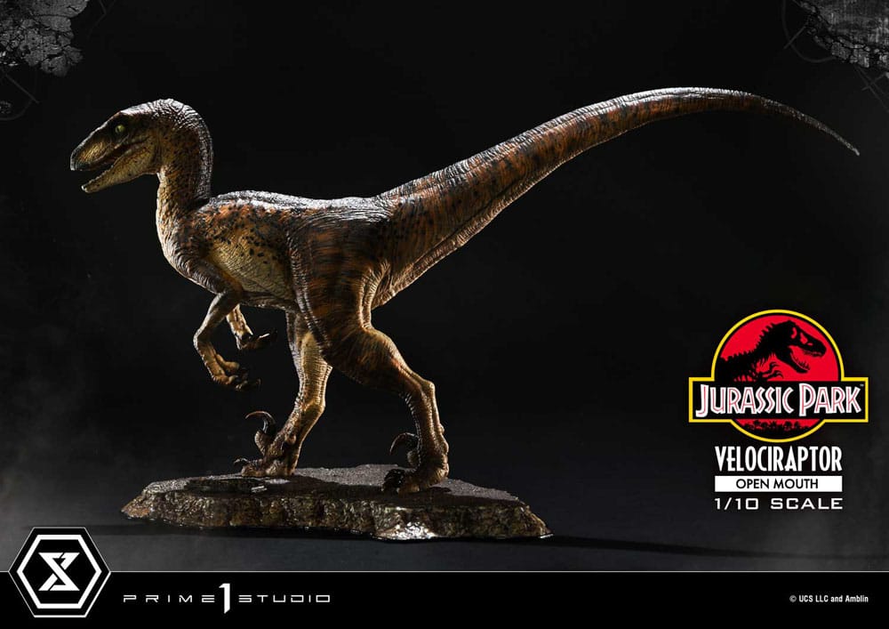 Jurassic Park - Prime Collectibles Statue 1/10 - Velociraptor Open Mouth