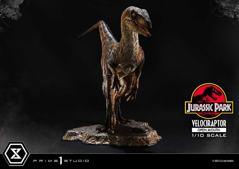 Jurassic Park - Prime Collectibles Statue 1/10 - Velociraptor Open Mouth