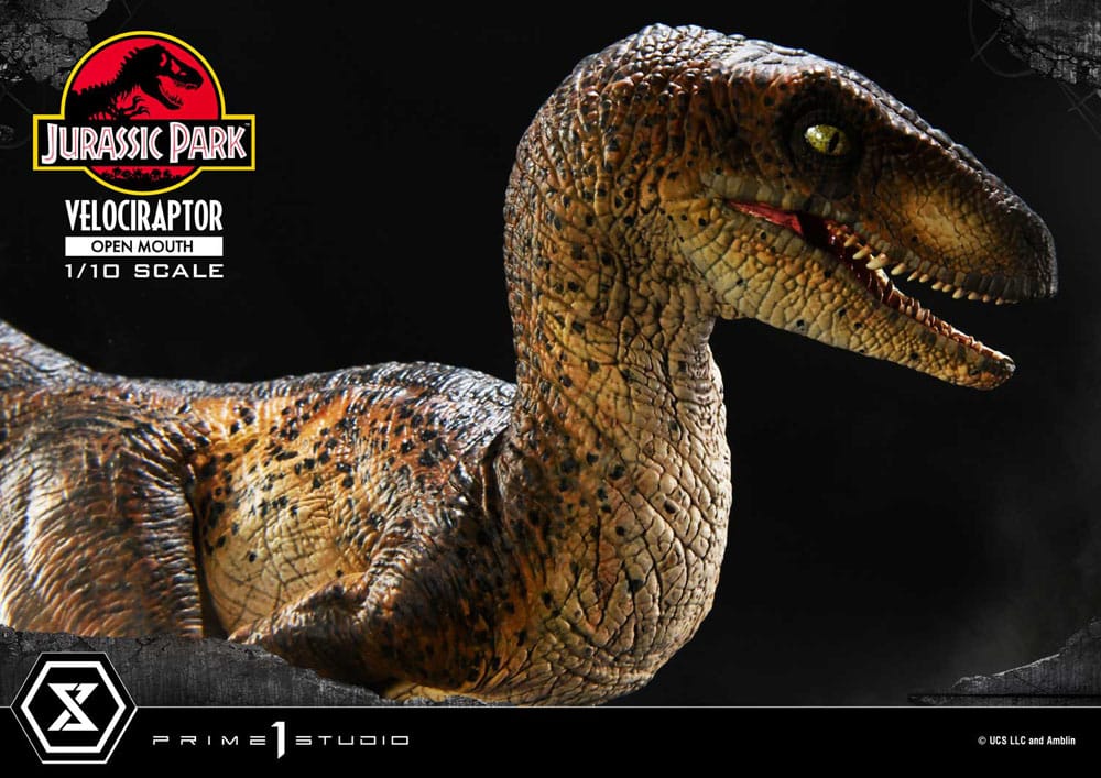 Jurassic Park - Prime Collectibles Statue 1/10 - Velociraptor Open Mouth