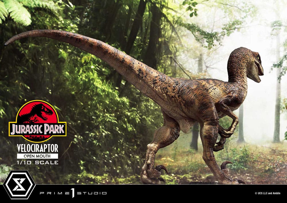 Jurassic Park - Prime Collectibles Statue 1/10 - Velociraptor Open Mouth
