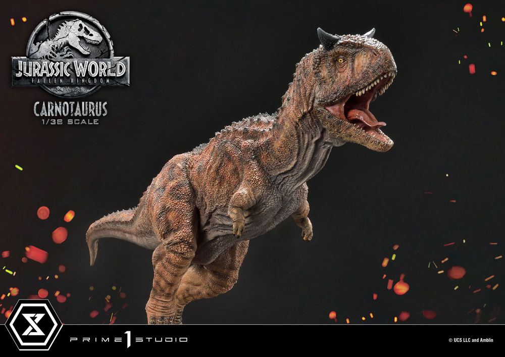Jurassic World: Fallen Kingdom - Prime Collectibles PVC Statue 1/38 - Carnotaurus
