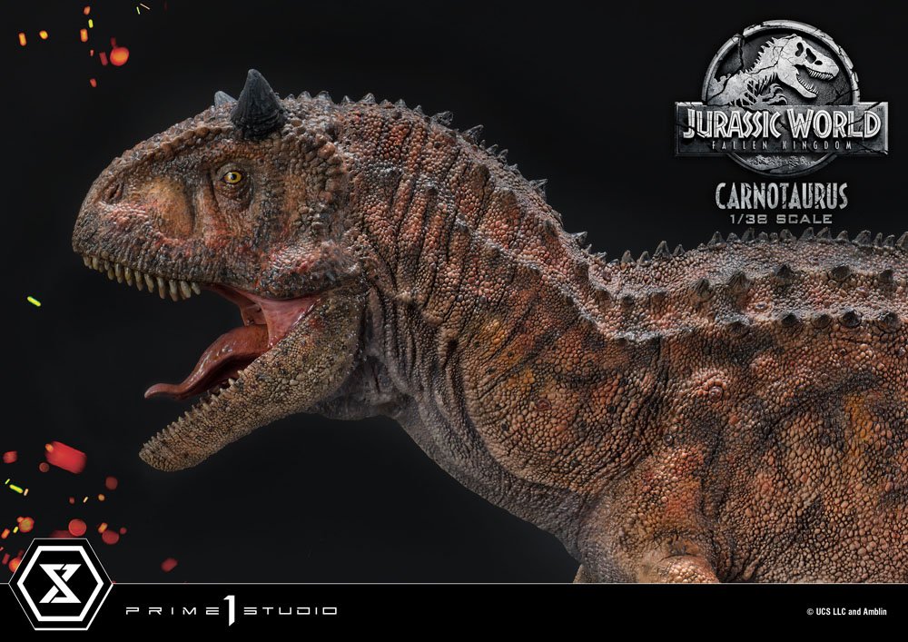 Jurassic World: Fallen Kingdom - Prime Collectibles PVC Statue 1/38 - Carnotaurus