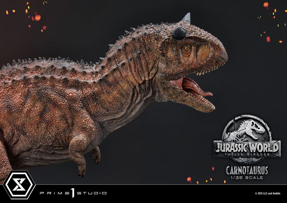Jurassic World: Fallen Kingdom - Prime Collectibles PVC Statue 1/38 - Carnotaurus