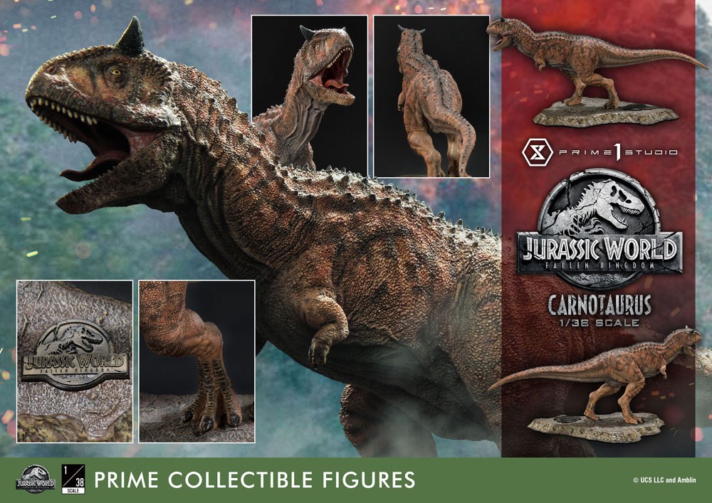 Jurassic World: Fallen Kingdom - Prime Collectibles PVC Statue 1/38 - Carnotaurus