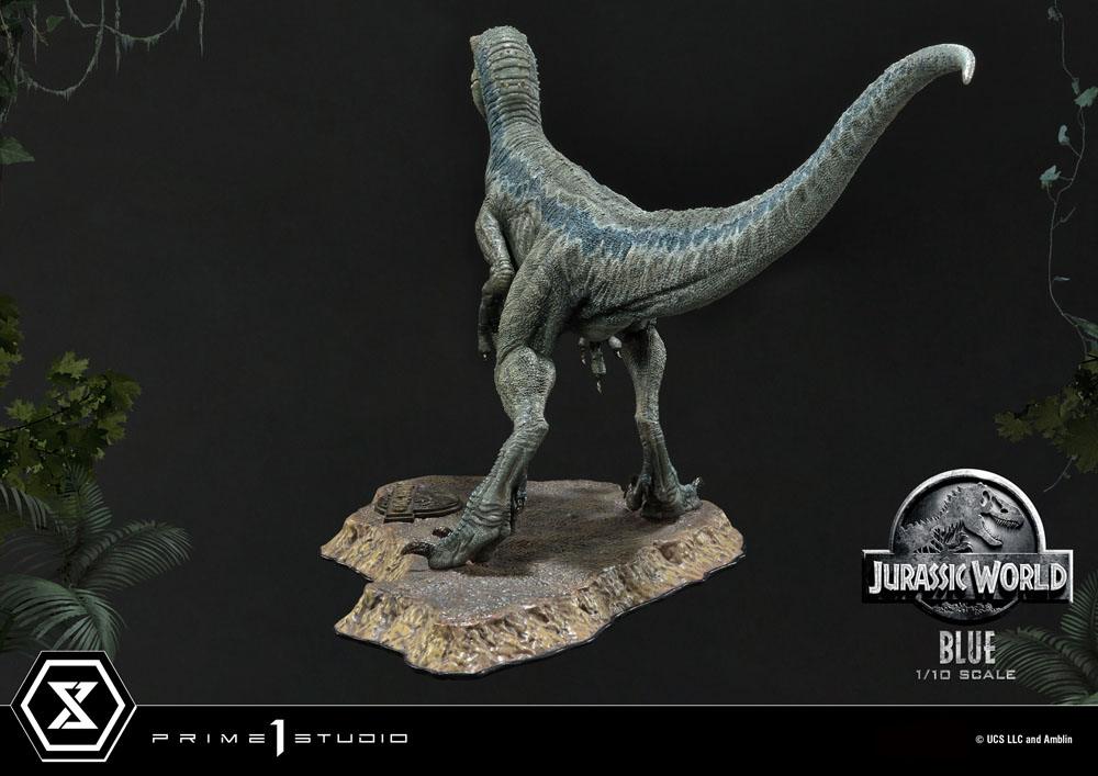 Jurassic World: Fallen Kingdom - Prime Collectibles Statue 1/10 - Blue (Open Mouth Version)