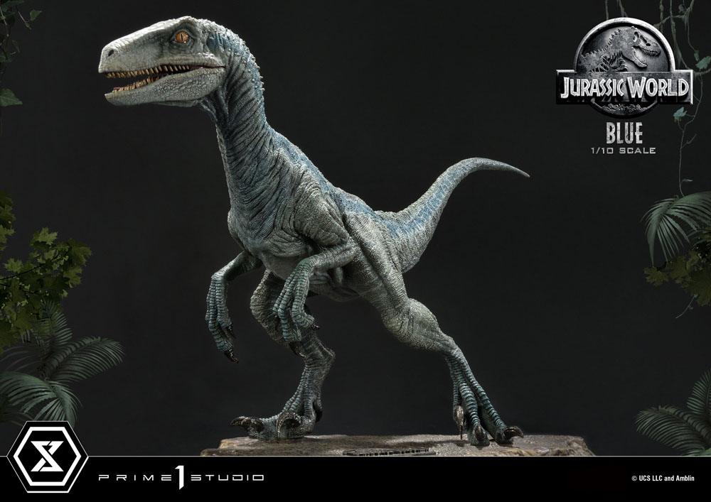 Jurassic World: Fallen Kingdom - Prime Collectibles Statue 1/10 - Blue (Open Mouth Version)