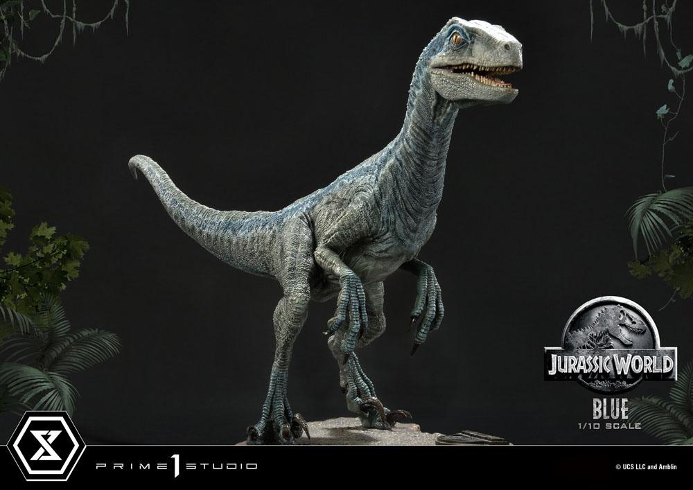 Jurassic World: Fallen Kingdom - Prime Collectibles Statue 1/10 - Blue (Open Mouth Version)