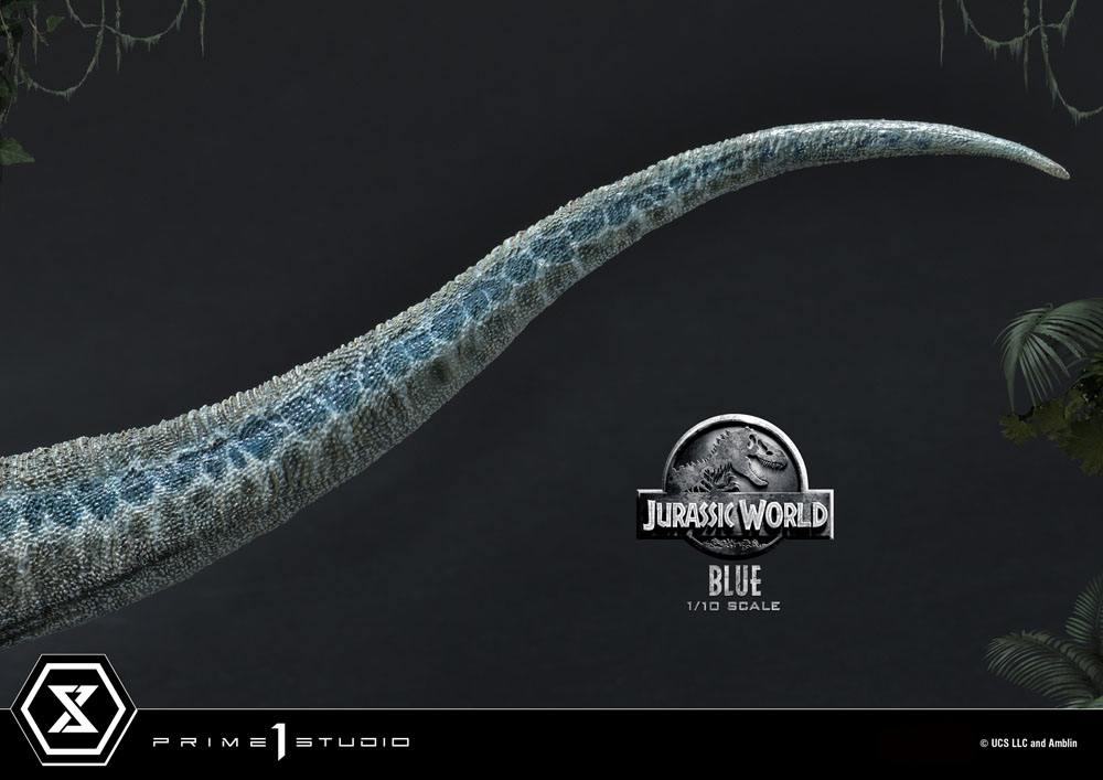 Jurassic World: Fallen Kingdom - Prime Collectibles Statue 1/10 - Blue (Open Mouth Version)