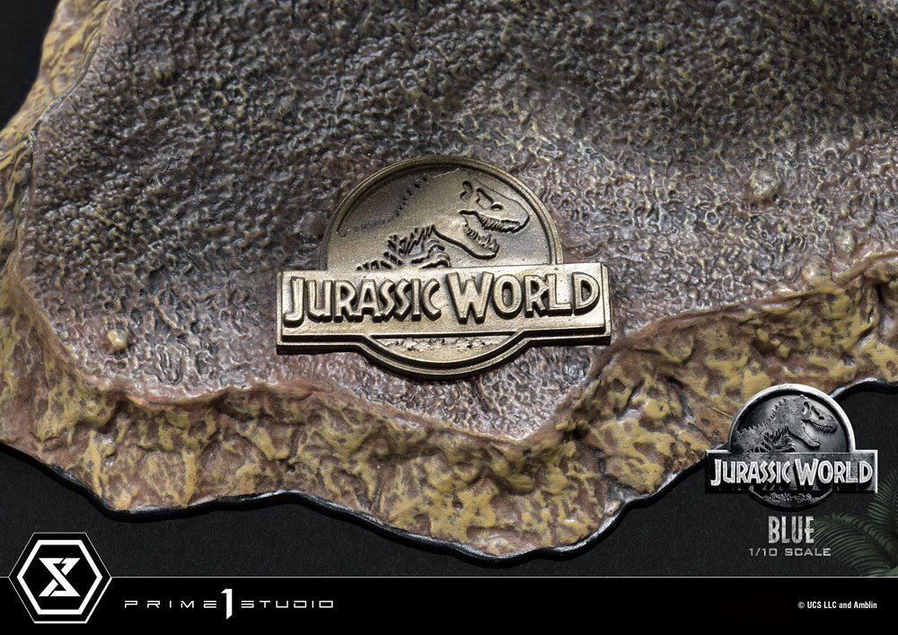 Jurassic World: Fallen Kingdom - Prime Collectibles Statue 1/10 - Blue (Open Mouth Version)