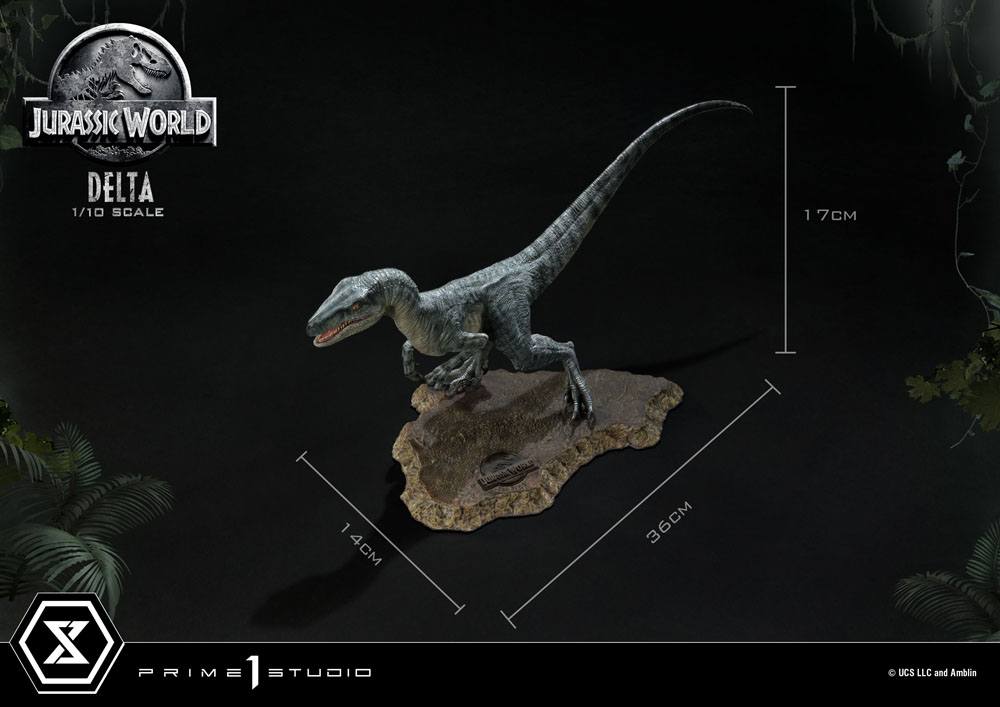 Jurassic World: Fallen Kingdom - Prime Collectibles Statue 1/10 - Delta
