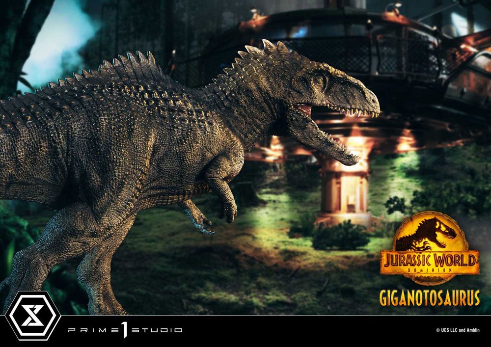 Jurassic World Dominion - Prime Collectibles Statue 1/38 - Giganotosaurus Toy Version