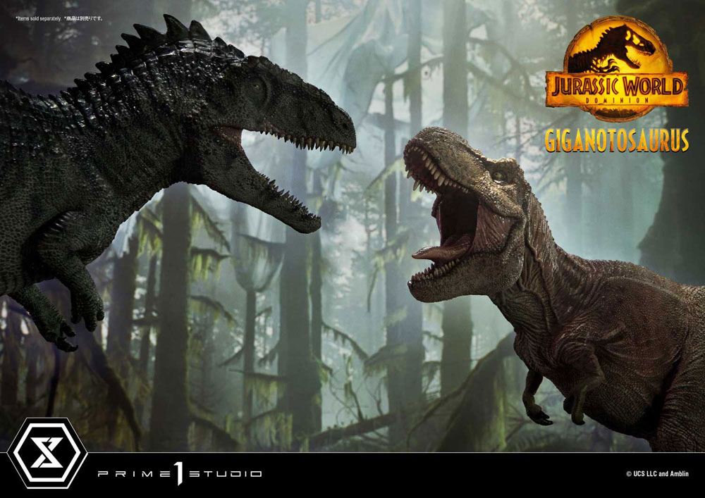 Jurassic World Dominion - Prime Collectibles Statue 1/38 - Giganotosaurus Toy Version