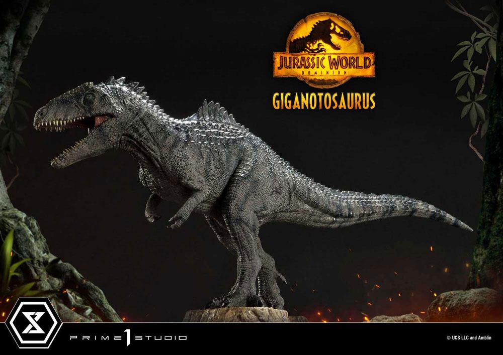 Jurassic World Dominion - Prime Collectibles Statue 1/38 - Giganotosaurus Toy Version