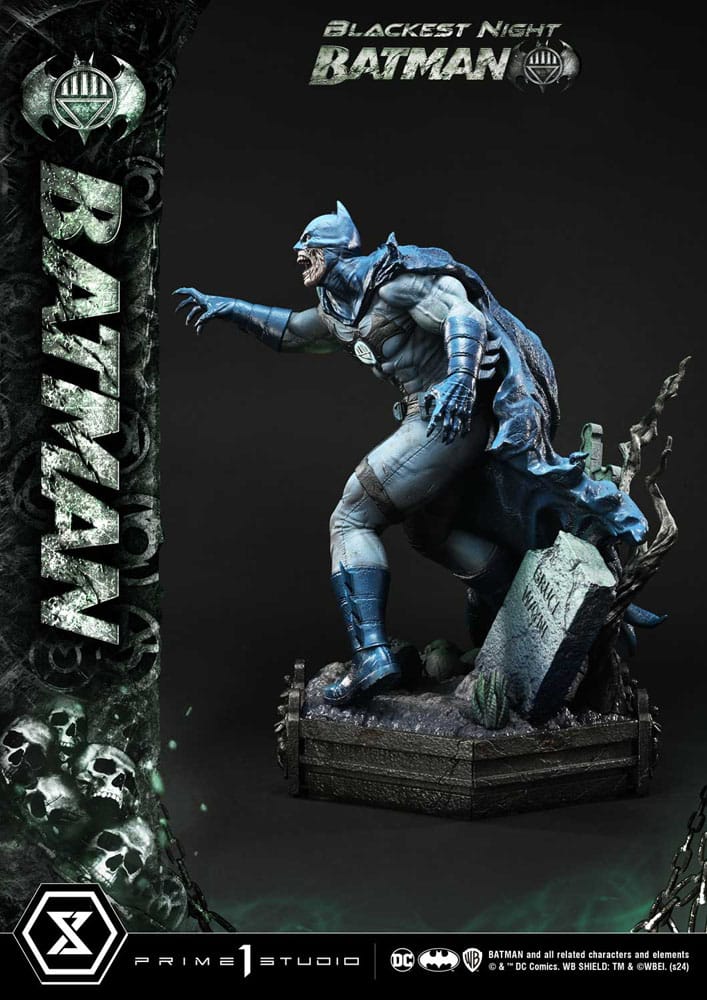 DC Comics - Batman Premium Masterline Series Statue - Batman Blackest Night Version